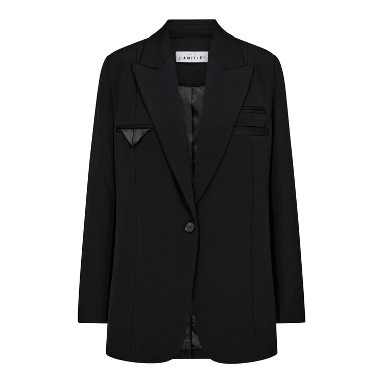 Haute L'Amitié Premiere Hook Blazer Black
