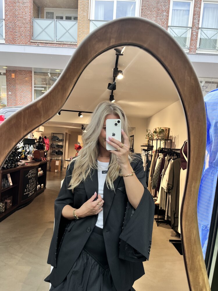 Haute L'Amitié Premiere Hook Blazer Black