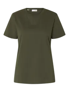 Selected Femme My Essential SS O-Neck Tee Noos Deep Depths