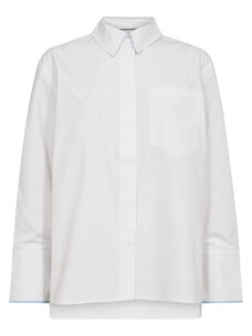 Co'Couture DonnaCC Fold Cuff Shirt White