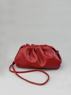 Bow19 Dumpling Bag Plain Red