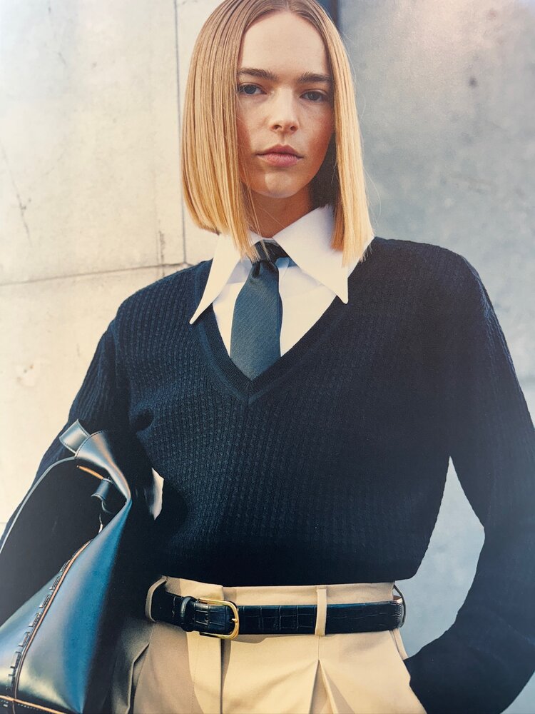 Selected Femme Harrie Tie Black