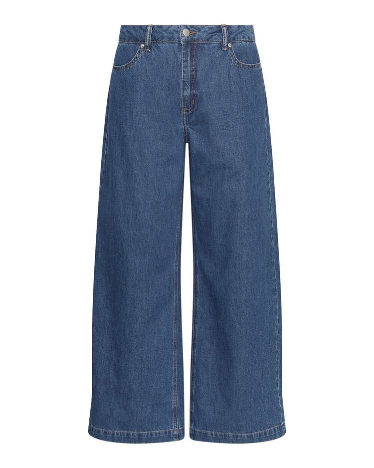MSCH Rylan Elena Pants Mid Blue Wash