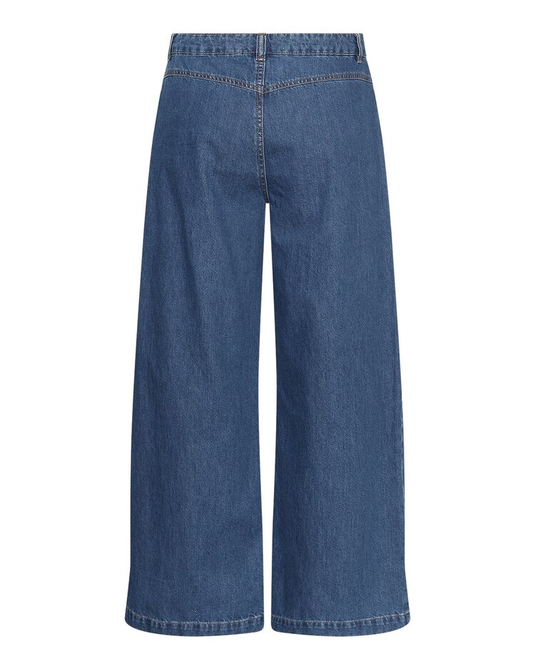 MSCH Rylan Elena Pants Mid Blue Wash