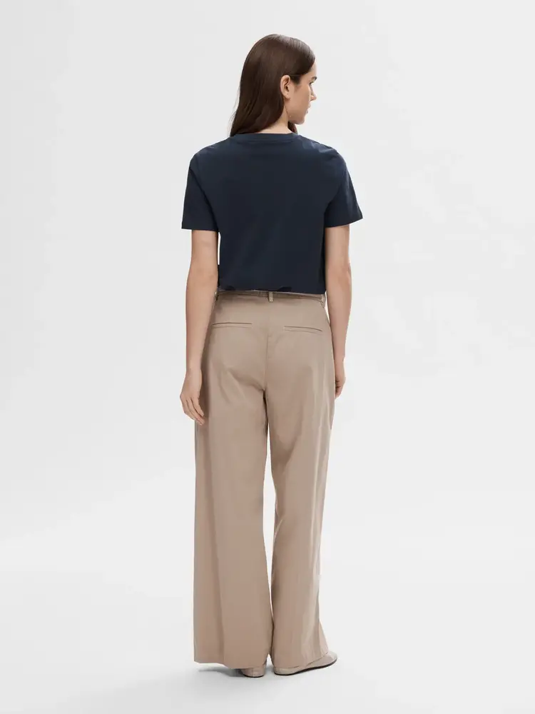 Selected Femme My Essential SS O-Neck Tee Sapphire