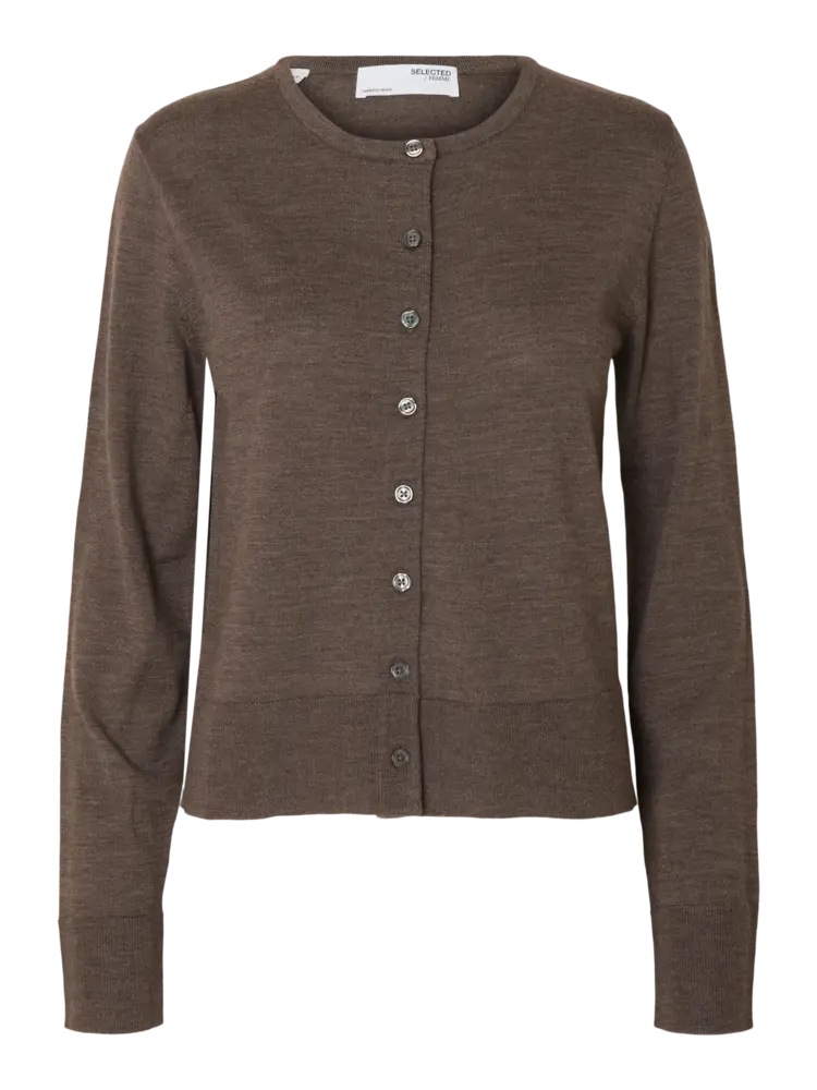 Selected Femme Thea LS Knit Merino Cardigan NOOS Delicioso
