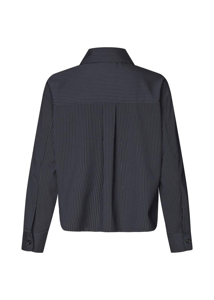 Modström PaitynMD Shirt Navy Sky Pinstripe