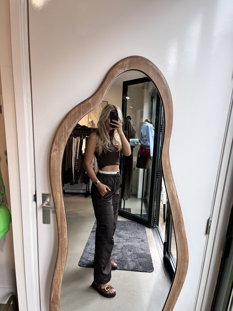 Haute L'Amitié Cargo Pull On Trouser Mocca