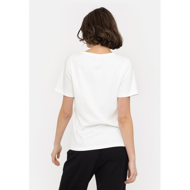 Soft Rebels Hella T-shirt Gots Snow White