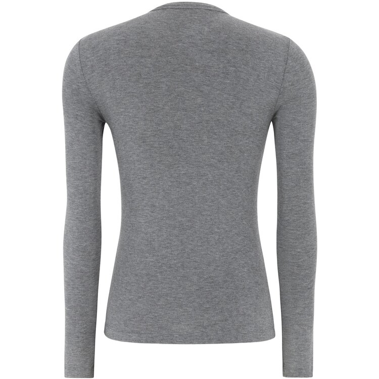Soft Rebels Roman O-neck Medium Grey Melange