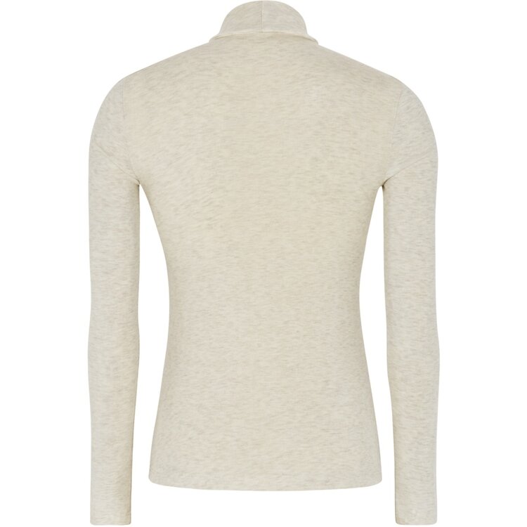 Soft Rebels Roman Roll Neck Arctic Wolf Melange