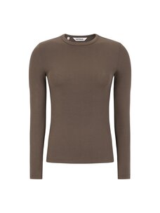 Soft Rebels Fenja O-neck Top Coffee Quartz