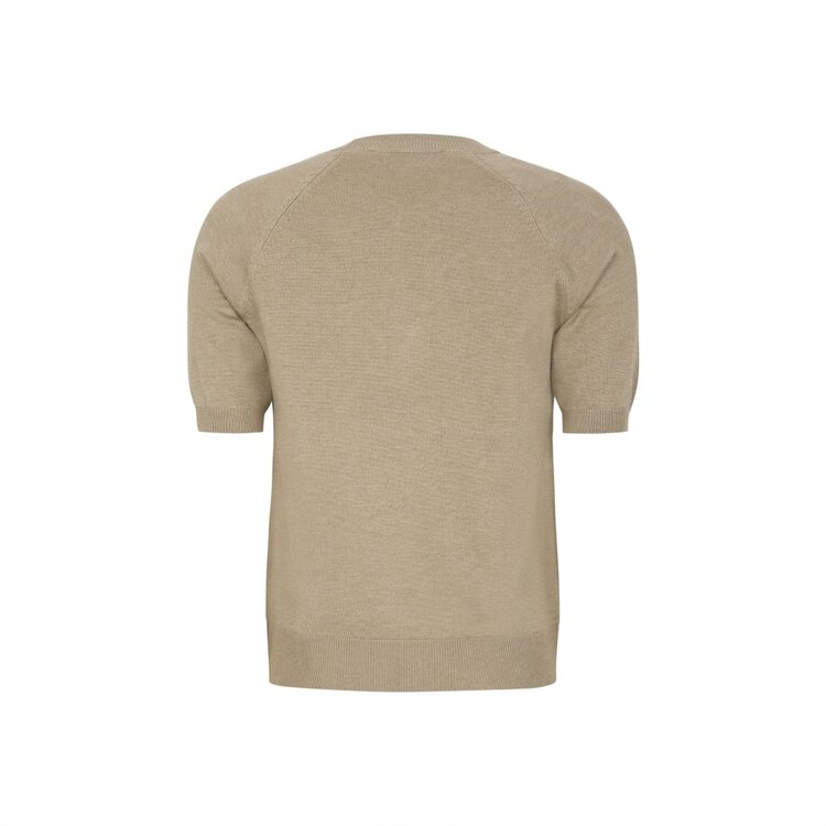 Soft Rebels Marla SS O-neck Knit Nomad Melange