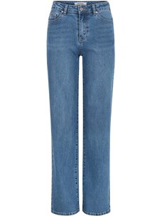 Soft Rebels Willa Midwaist Wide Jeans True Blue