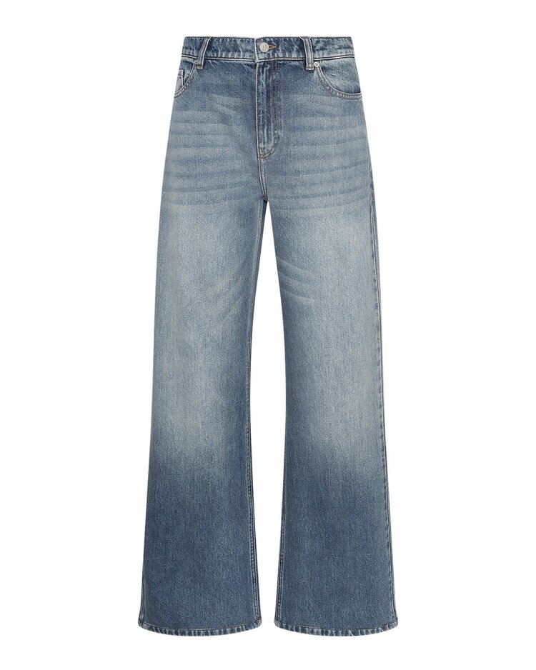 MSCH Bine Lui Relaxed Long Jeans Mid Blue Wash