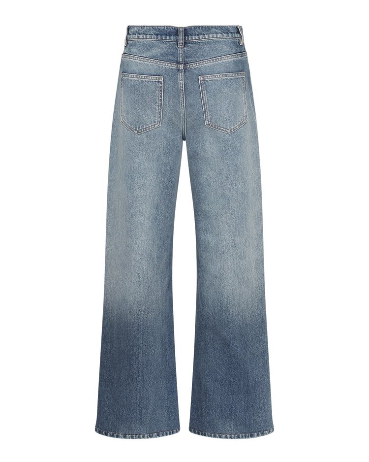 MSCH Bine Lui Relaxed Long Jeans Mid Blue Wash