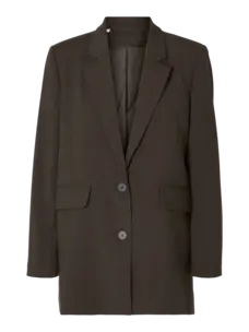 Selected Femme Rita LS Relaxed Blazer Mel Noos Delicioso Melange