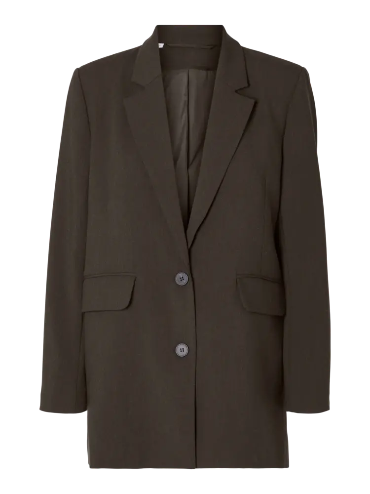 Selected Femme Rita LS Relaxed Blazer Mel Noos Delicioso Melange