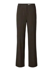 Selected Femme Rita MW Wide Pant Mel NOOS Delicio Melange