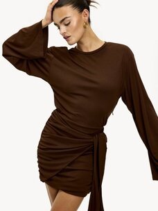Loavies Fairytale Glow Brown Dress