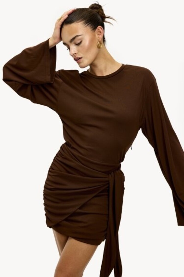 Loavies Fairytale Glow Brown Dress