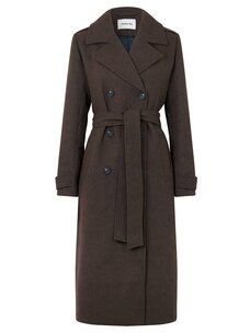Modström ShayMD Coat Dark Coffee