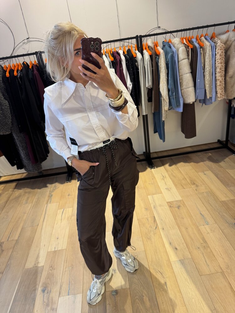 Haute L'Amitié Cargo Pull On Trouser Mocca