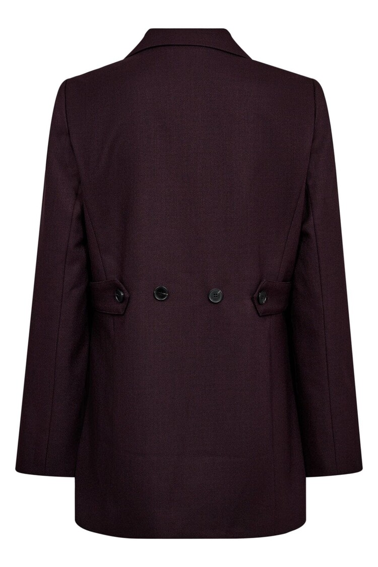 Co'Couture AlmiraCC Fitted Blazer Plum
