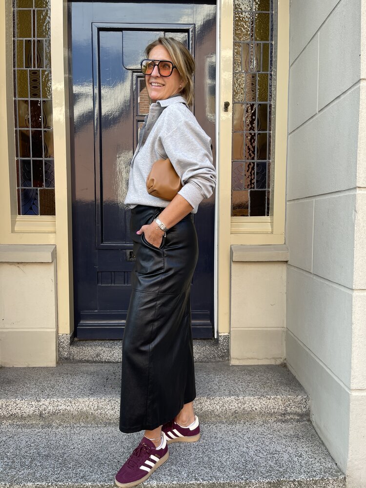 Co'Couture GittCC Floor Skirt Black