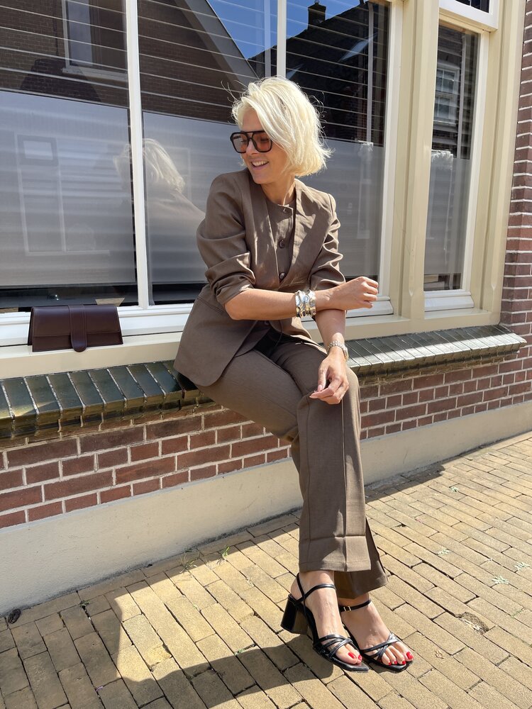 Ydence Pants Alisson Tall Mud