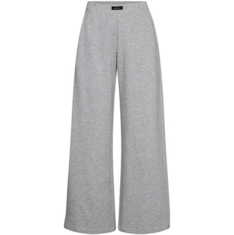 Haute L'Amitié Mini Curve Loose Pant Grey Melange