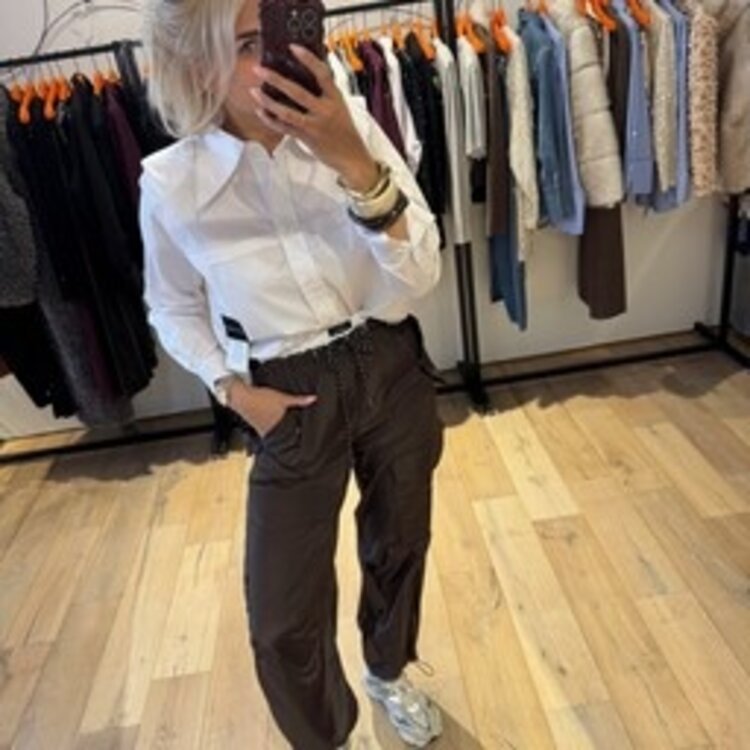 Haute L'Amitié Cargo Pull On Tall Trouser Mocca