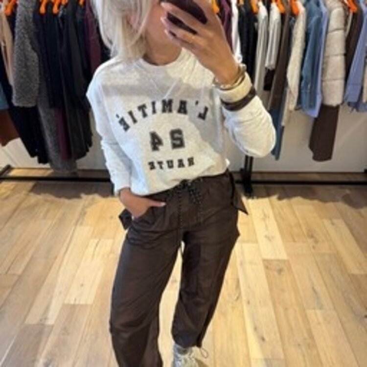 Haute L'Amitié Cargo Pull On Tall Trouser Mocca