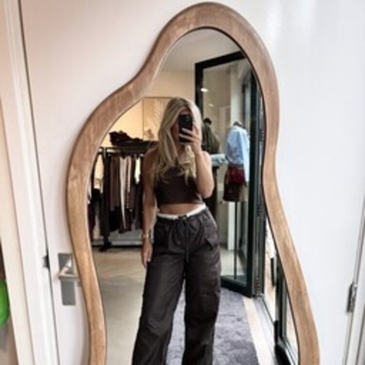 Haute L'Amitié Cargo Pull On Tall Trouser Mocca