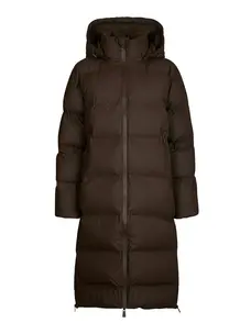 Neo Noir Viviana C Puffer Jacket Dark Brown