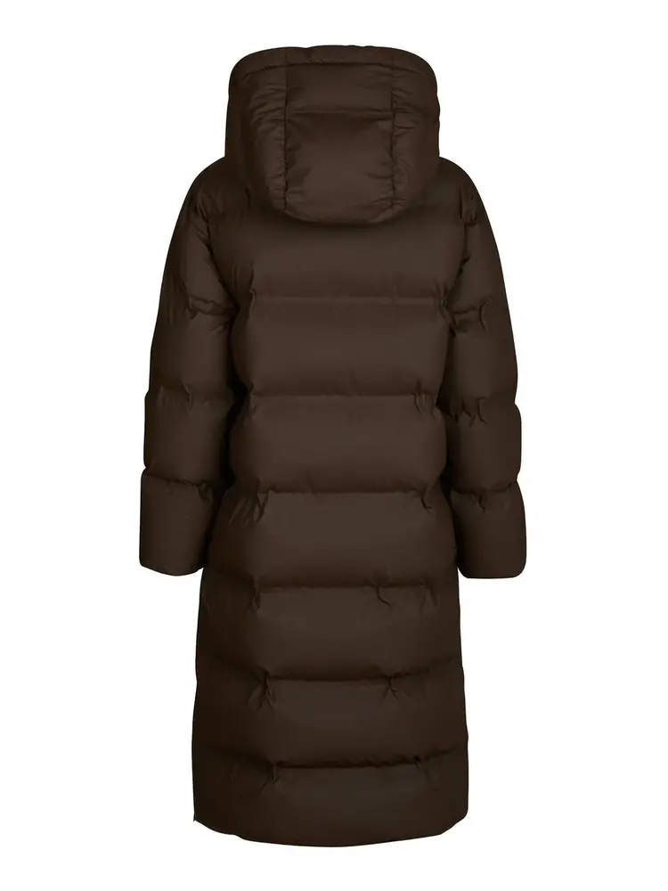 Neo Noir Viviana C Puffer Jacket Dark Brown