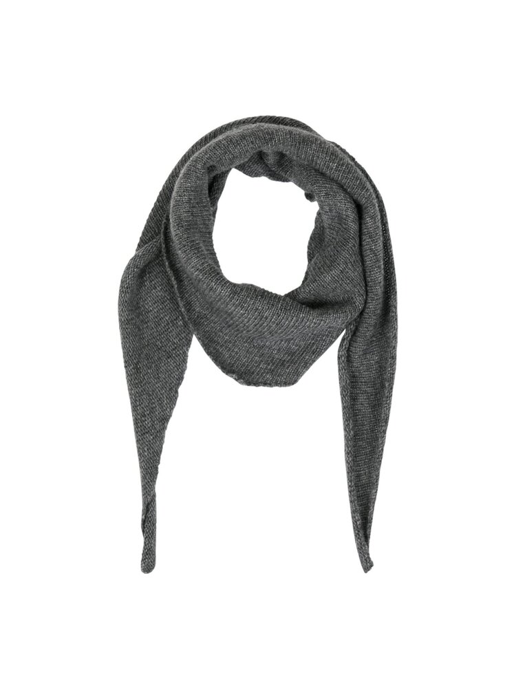 Neo Noir Misty Knit Scarf Antracit Melange