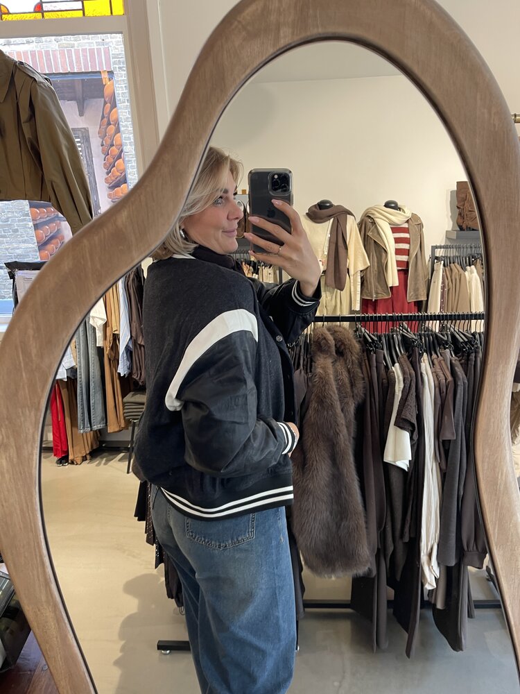 Haute L'Amitié HL Mix Bomber Black