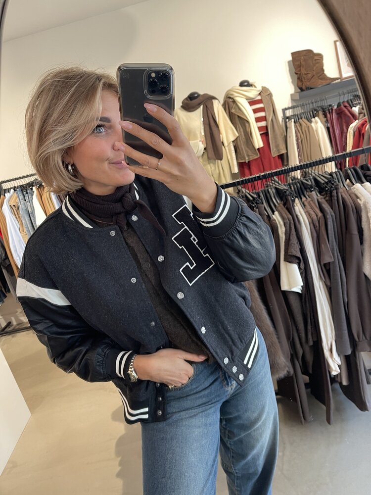 Haute L'Amitié HL Mix Bomber Black