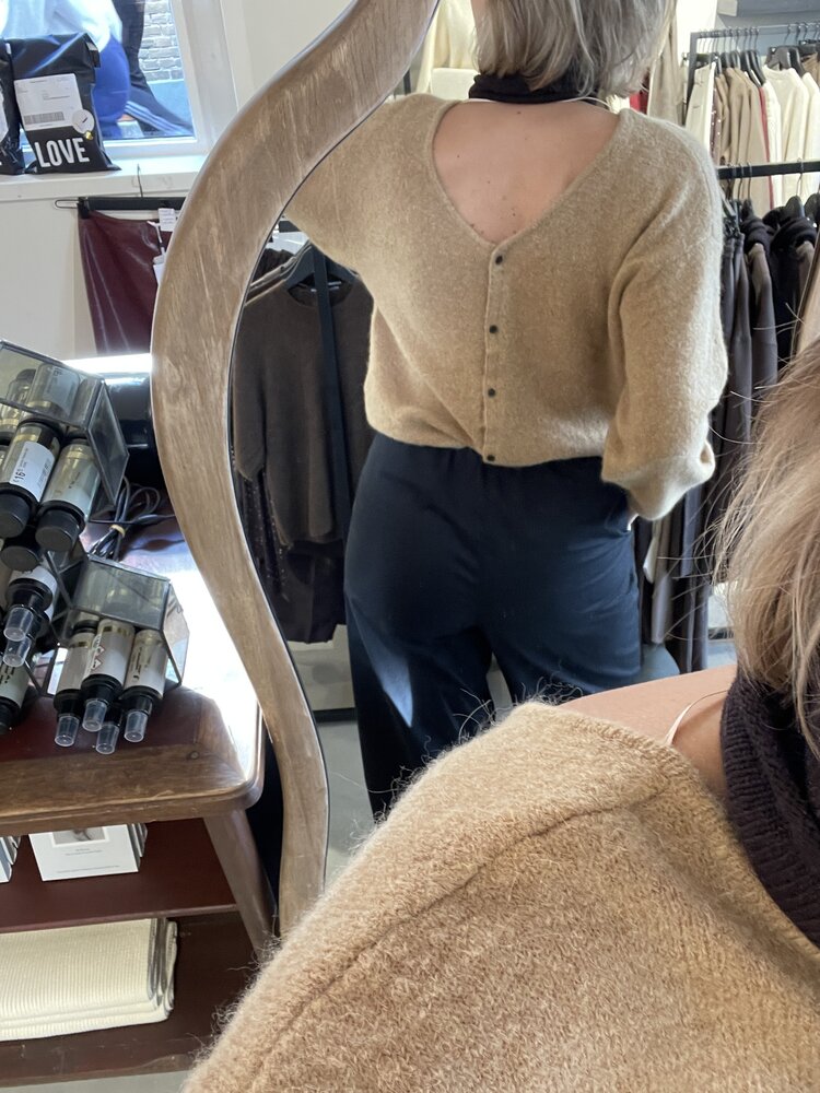 Selected Femme Juma HW Loose Barrel Pant Black