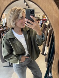 Just be Jolie Beau Jacket Army Green