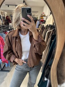 Just be Jolie Beau Jacket Brown