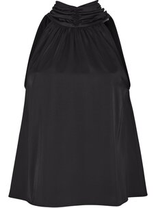 Soft Rebels Abia Halter Neck Top Black