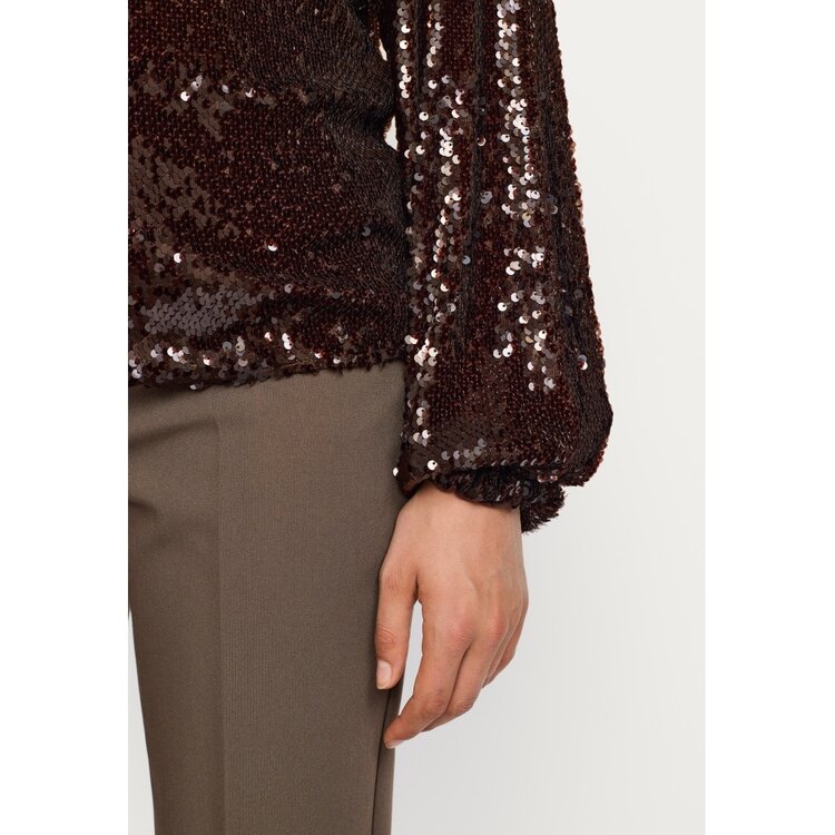 Soft Rebels Maddison Blouse Coffee Bean