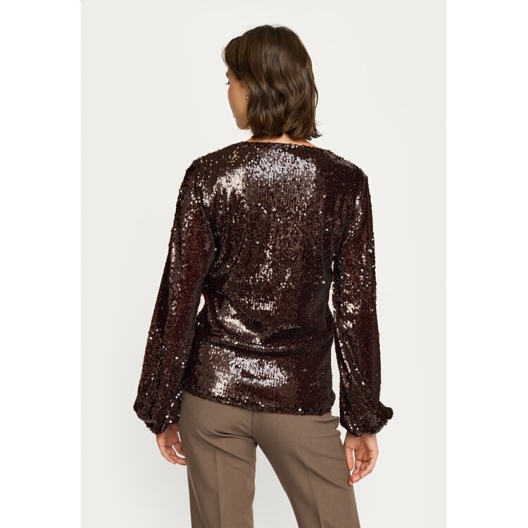 Soft Rebels Maddison Blouse Coffee Bean