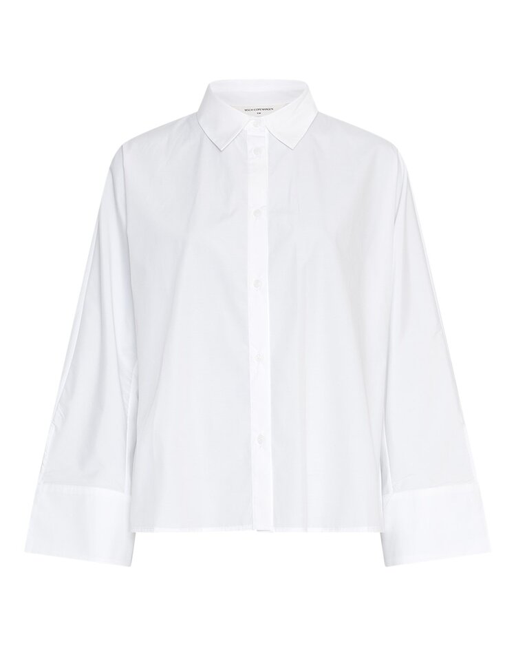 MSCH Natalia Zenika Boxy Shirt Bright White