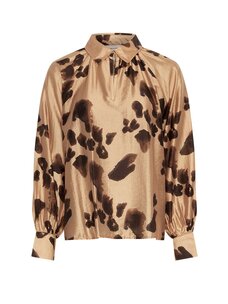 MSCH Nilla Romina Top Aop Iced Coffee Leo