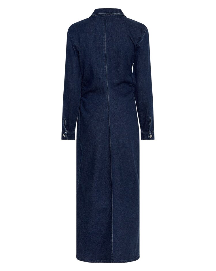 MSCH Mow Shirt Dress Dark Blue Wash