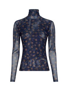 MSCH Ginie Illenora Top Mari Blue Flower