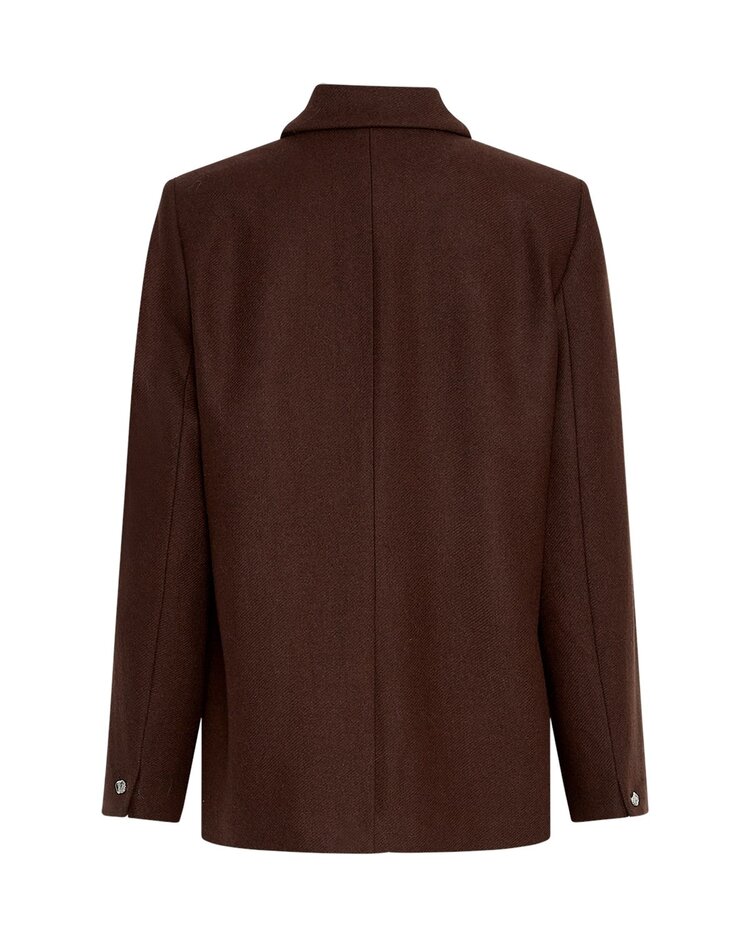 MSCH Elliot Loose Blazer Hot Fudge